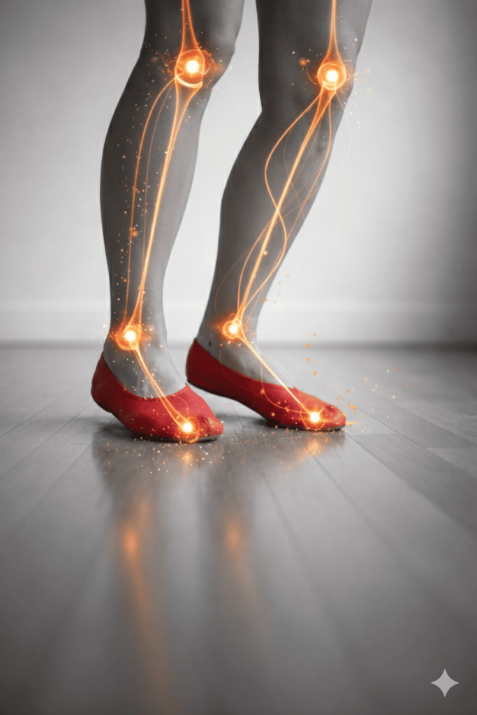 Appuis et transferts de poids en danse